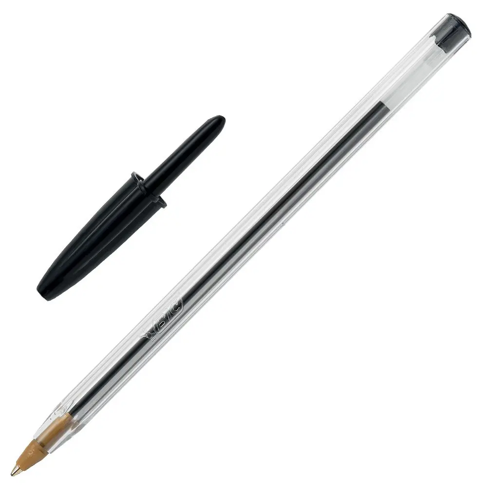 Bic Cristal Ballpoint Pens 1.0 mm 10 pcs Black  - view 2