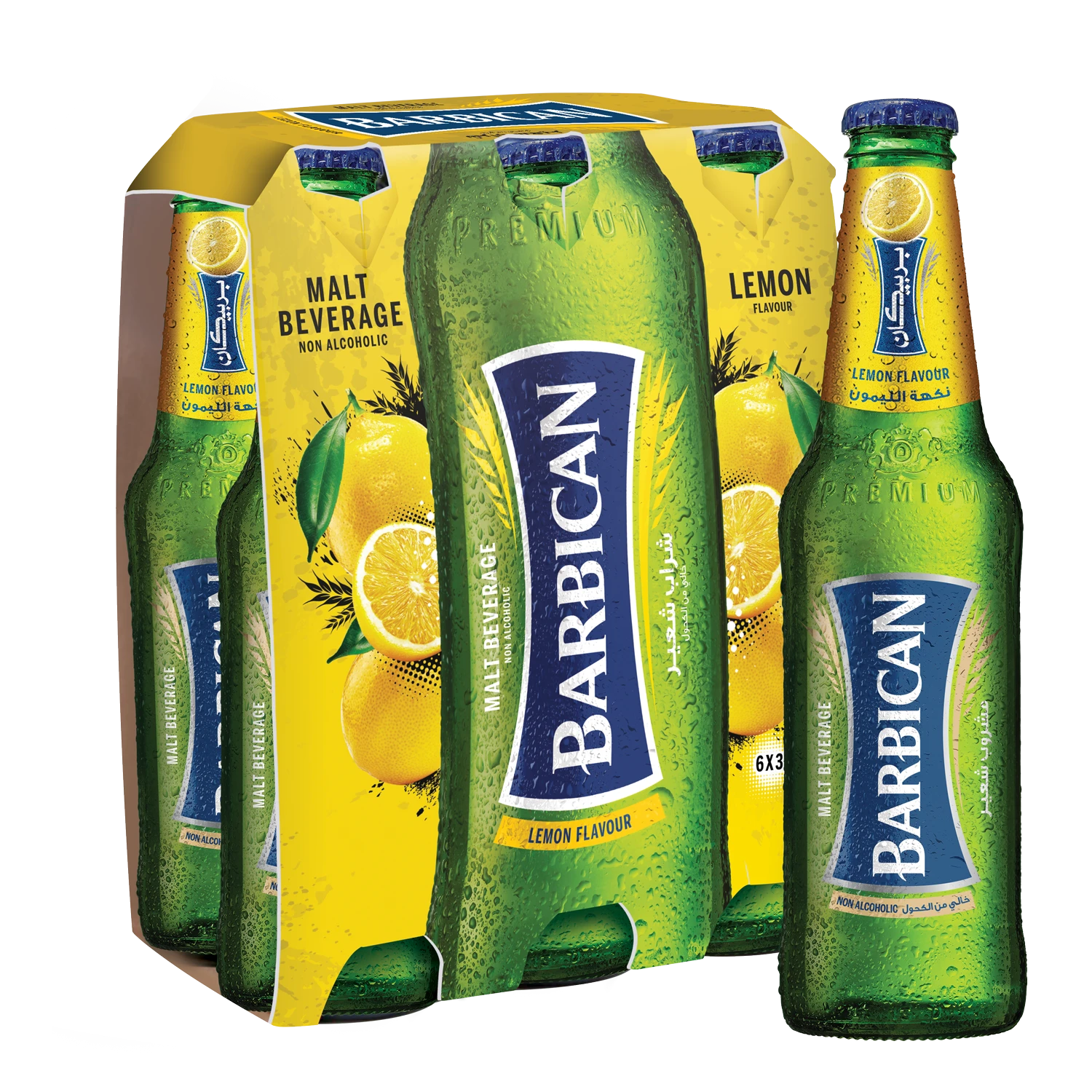 Barbican Lemon Non Alcoholic Malt Beverage 330MlX6