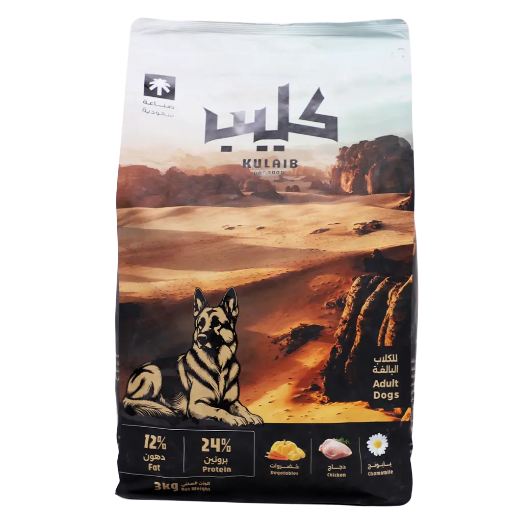Kulaib Dry Food for Adult Dogs Large Breed 3 kg - view 3