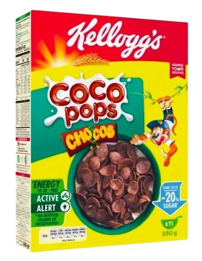 Kellog's Cereal Coco Pops Chocos 330 Gm - view 1