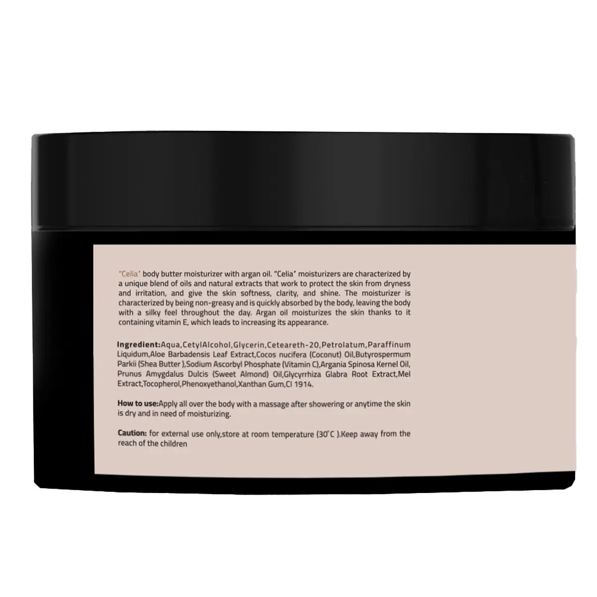 Celia Shea Butter With Argan Face and Body 300 gm - view 2