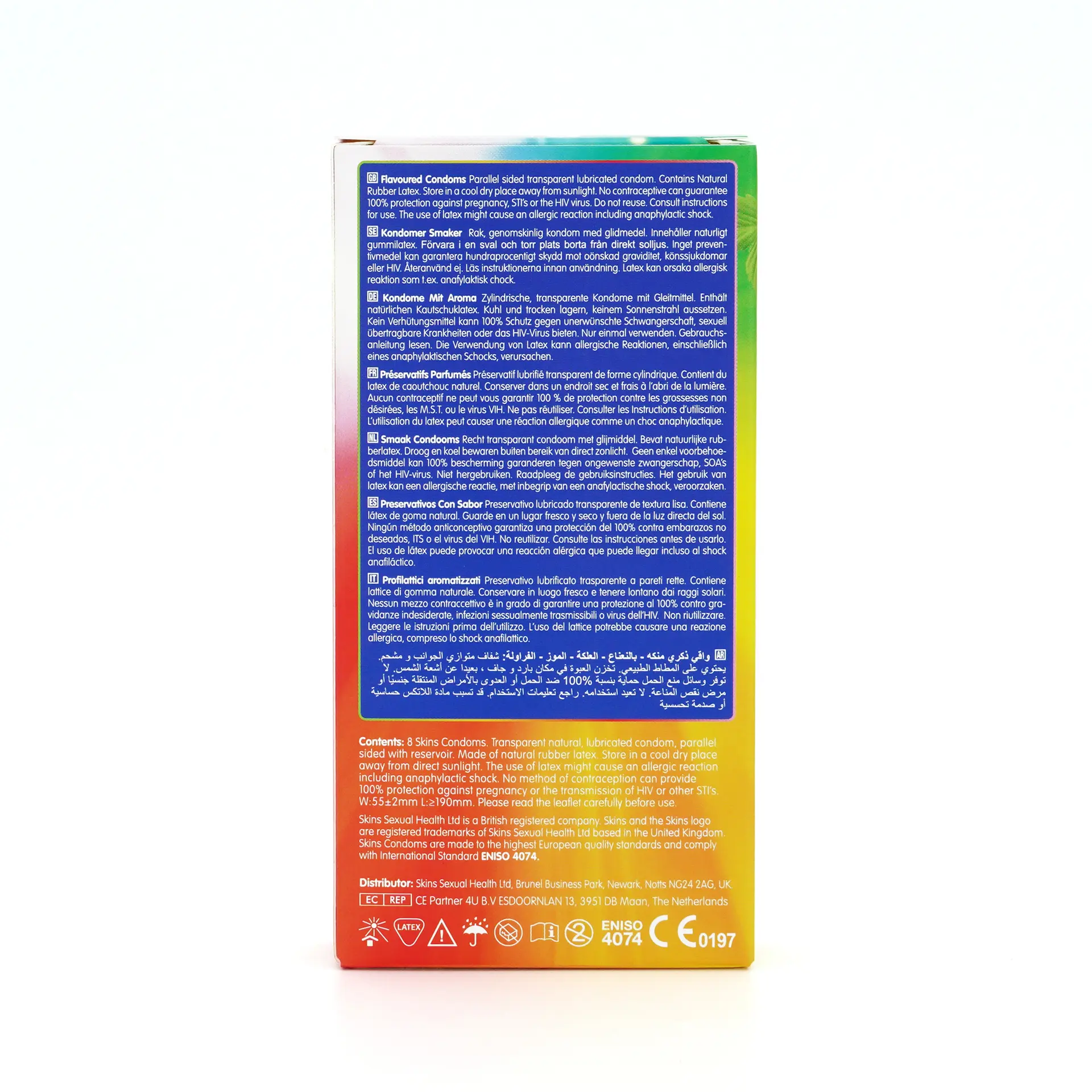 Skins Condom Flavours 8 Pack - view 5
