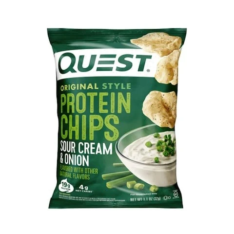 Quest Sour Cream & Onion Flavored Protein Chips 32 gm
