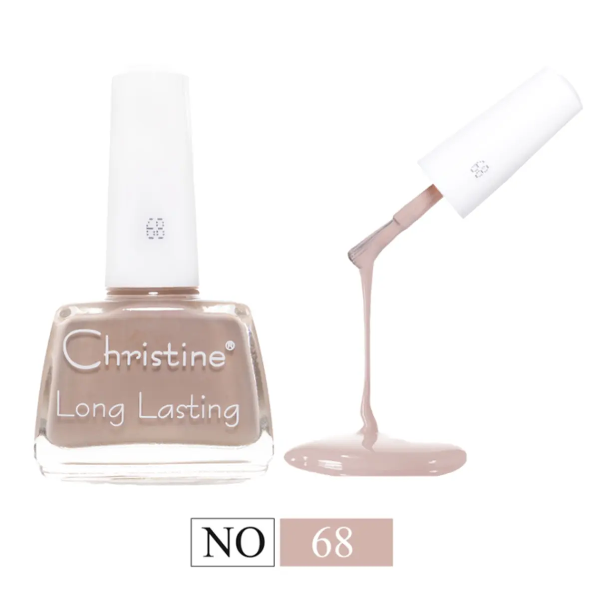 Christine Nail Polish Shade 68   - view 3