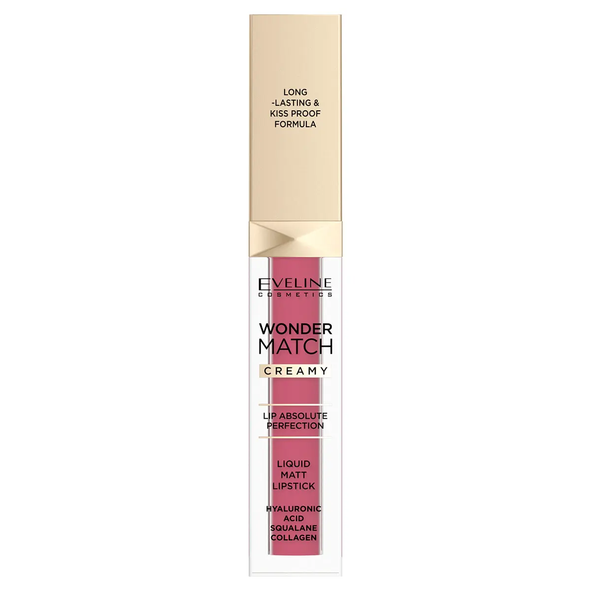 Eveline Wonder Match Creamy Liquid Matt Lipstick No  03 Mauve - view 2