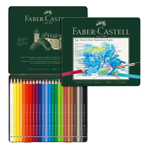 Faber Castell Watercolour pencil set of 24