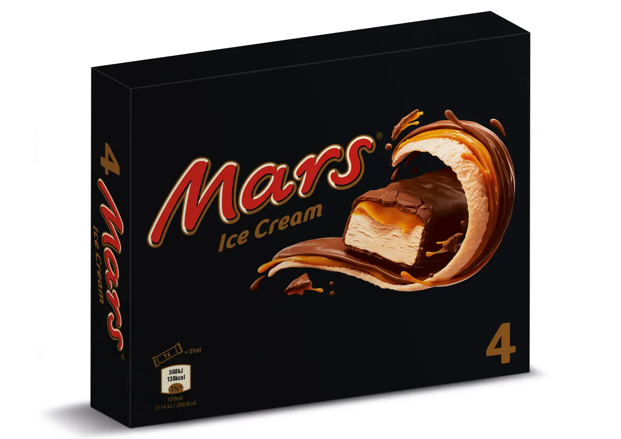 Mars Ice Cream Bar 4 pcs 200 ml - view 1