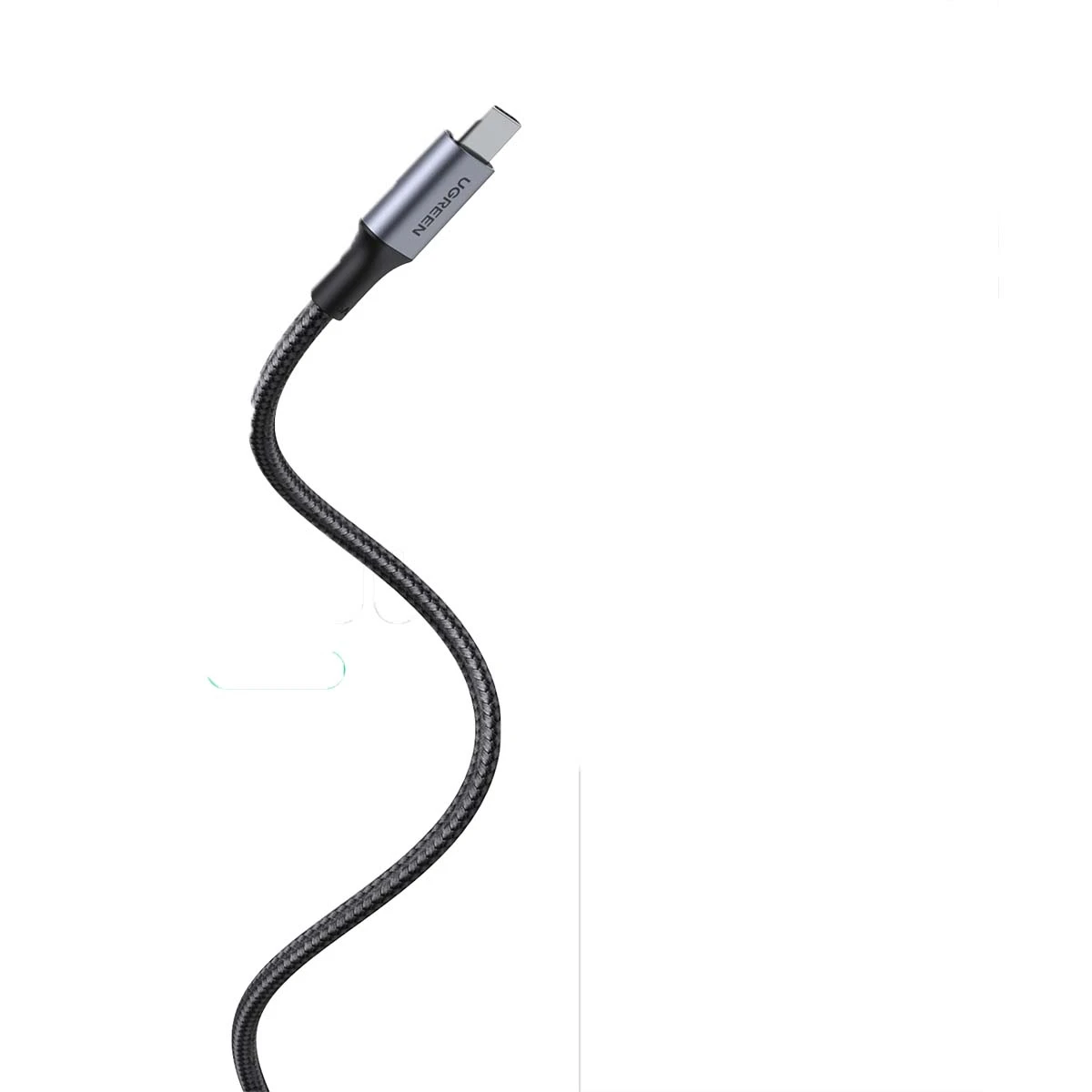 Ugreen USB C Cable With Braided 1m Black