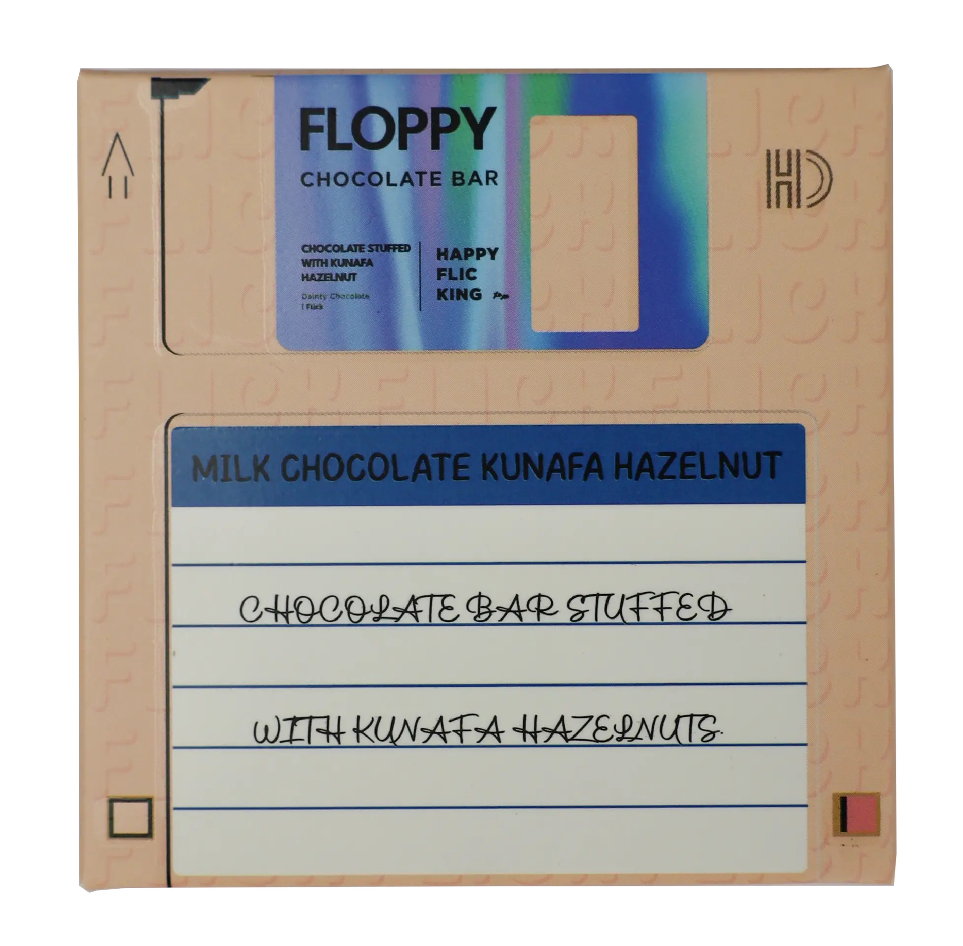 Floppy Milk Chocolate with Kunafa Hazelnut 57 gm - view 1