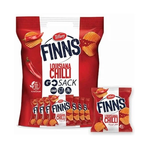 Finns Chips Chilli 24 pcs 12 gm