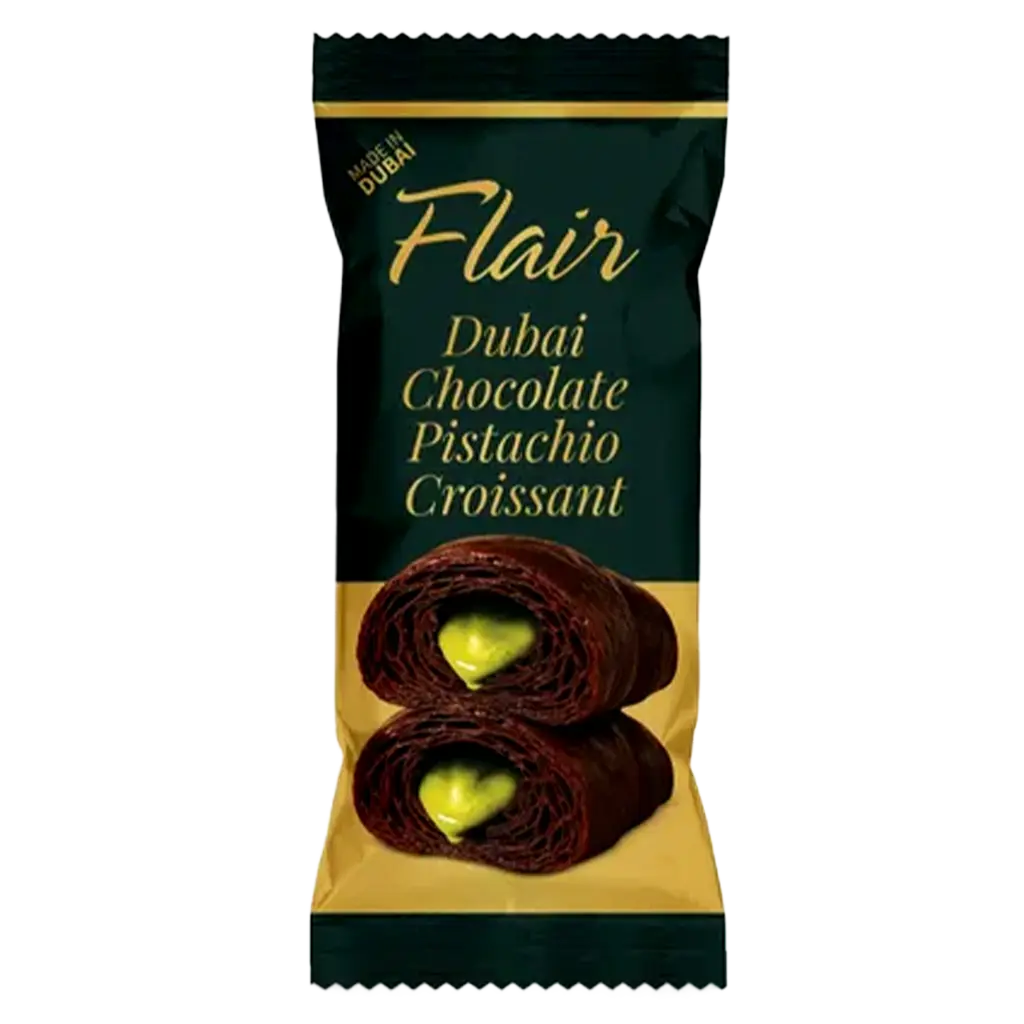 Flair Croissants Dubai Chocolate Pistachio  40 gm - view 1