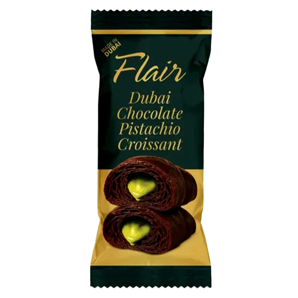 Flair Croissants Dubai Chocolate Pistachio  40 gm