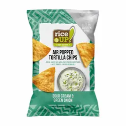 Rice Up Tortilla Chips Cream And Onion 60 gm