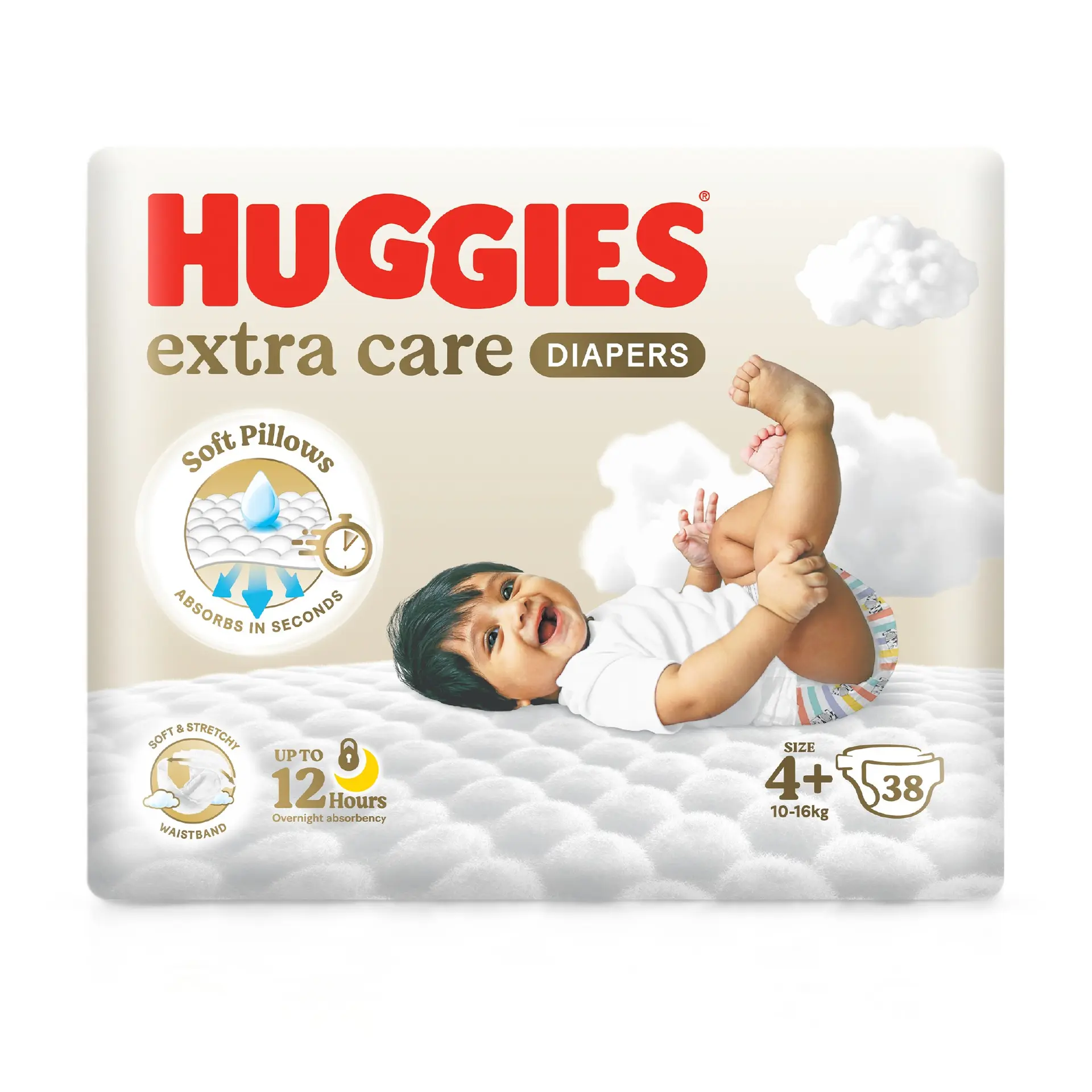 Huggies Diaper Value Size 4+ - view 1