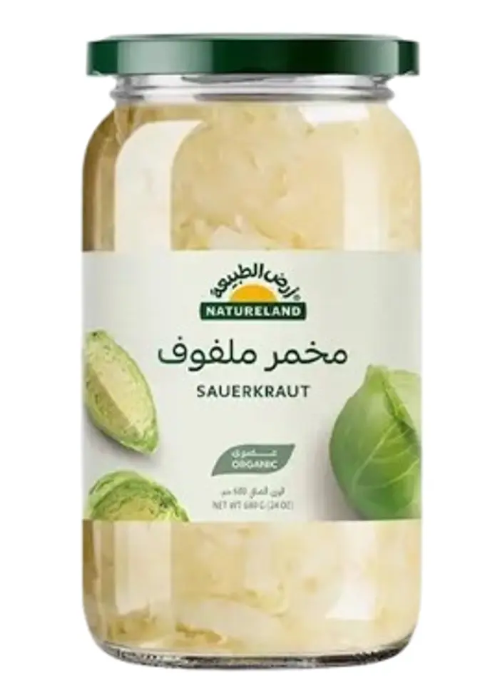 Natureland Organic Sauerkraut 680 Gm - view 1