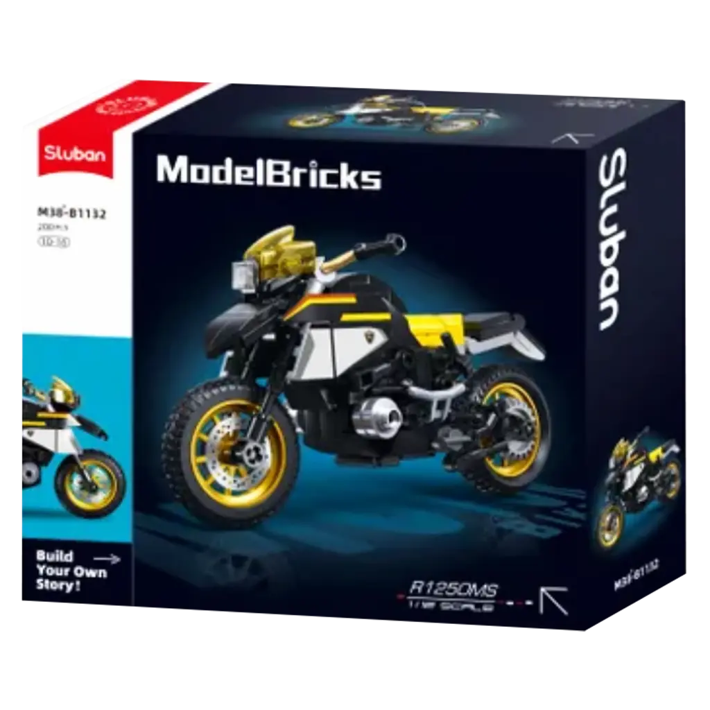 Sluban Yellow and Black Quad Bike 200 pcs - view 1