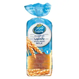 Lusine Bread Sliced Milk 600 gm