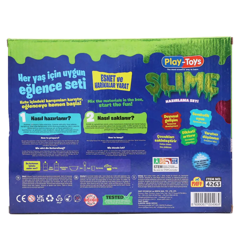 Playtoys Diy Slime Set Glow In The Dark - view 3
