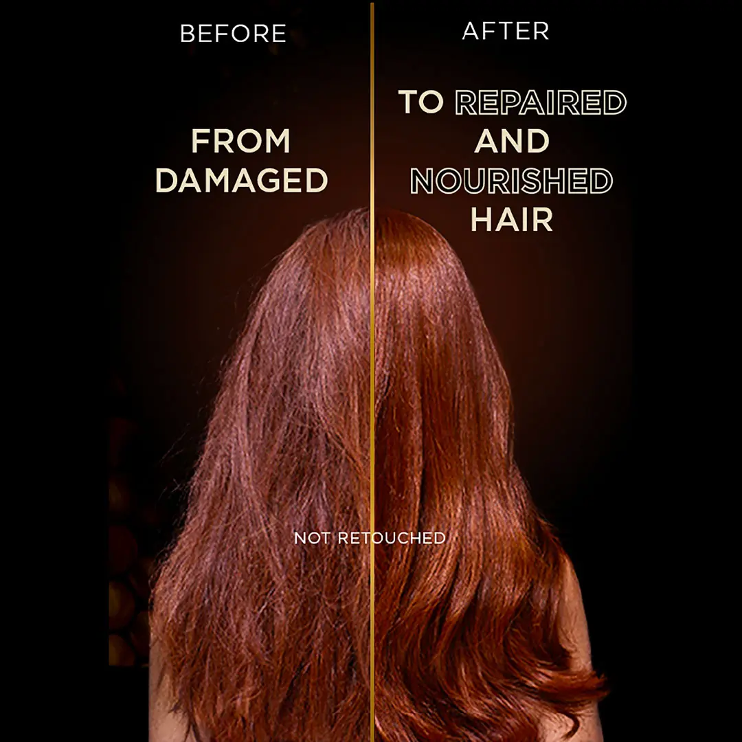 Garnier Ultra Doux Honey Treasures Restructuring Hair Remedy Mask for Damaged Hair 340 ml - view 4