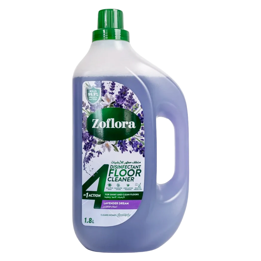 Zoflora Antibacterial Disinfectant Floor Cleaner  Lavender Dreams Scent  1.8 L