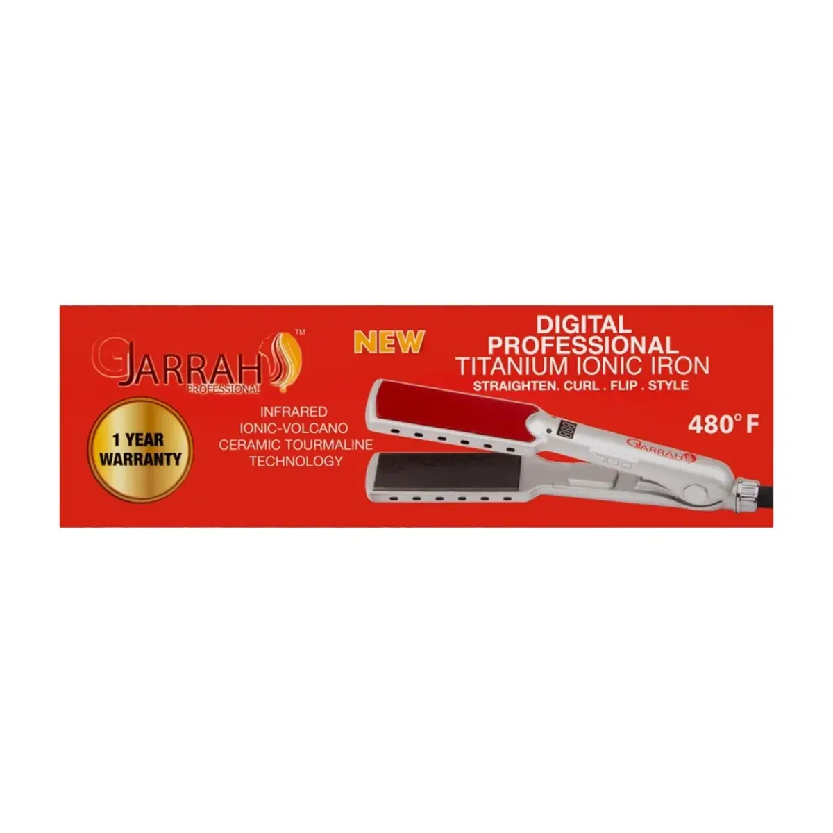 G. Jarrah Wide Ceramic Hair Straightener 1003 - view 2