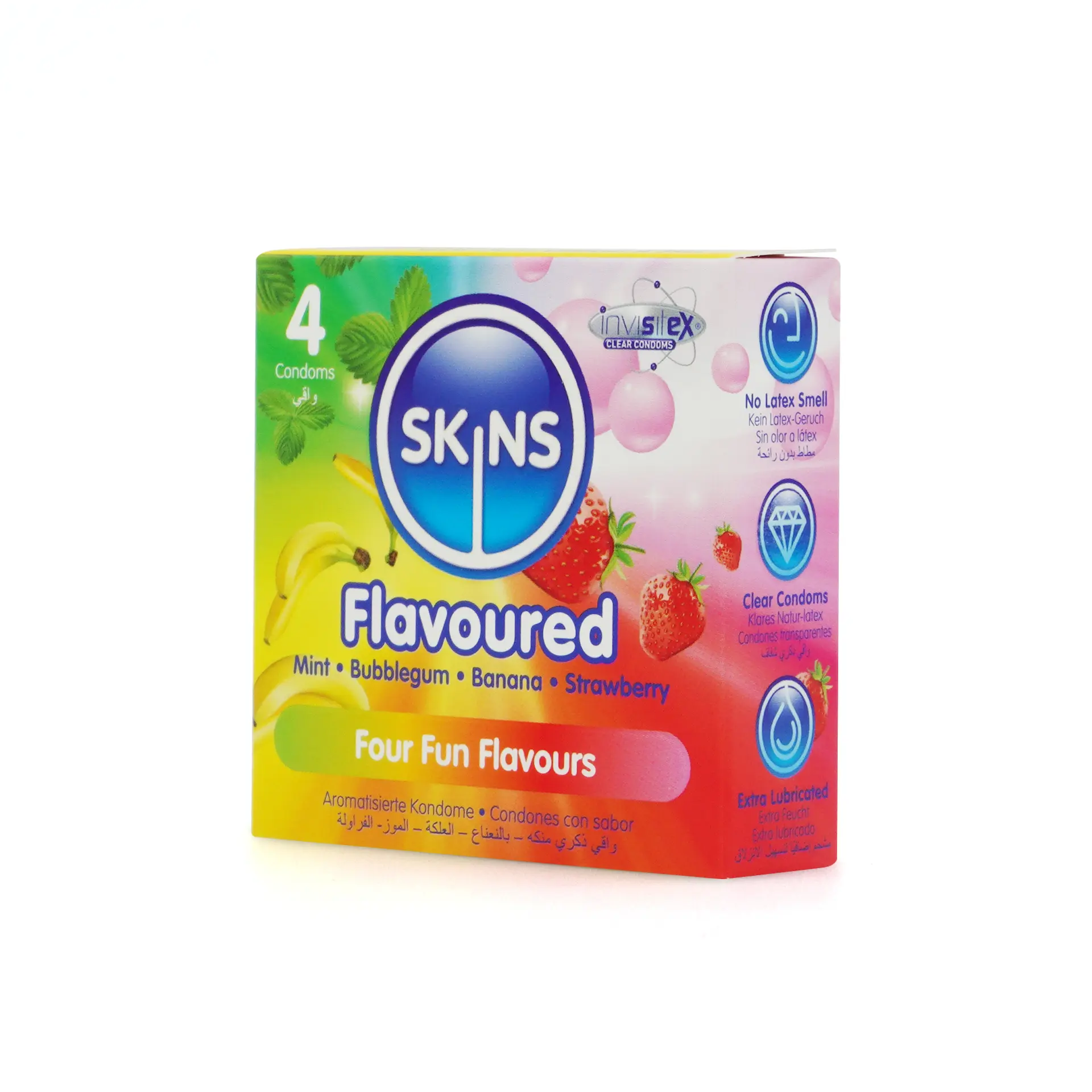 Skins Condom Flavours 4 Pack - view 3
