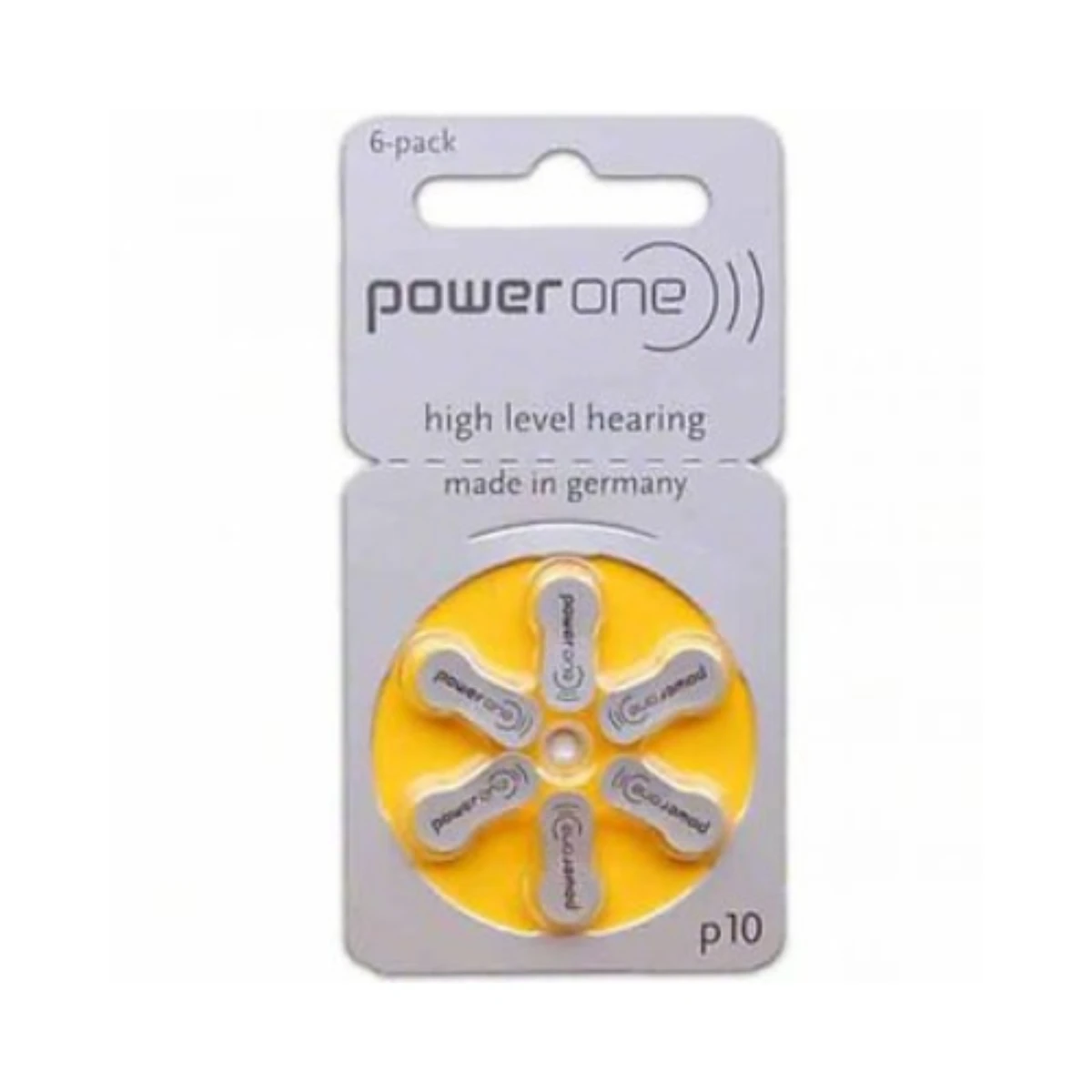 Power One Battery Compatible with Hearing Aid P10