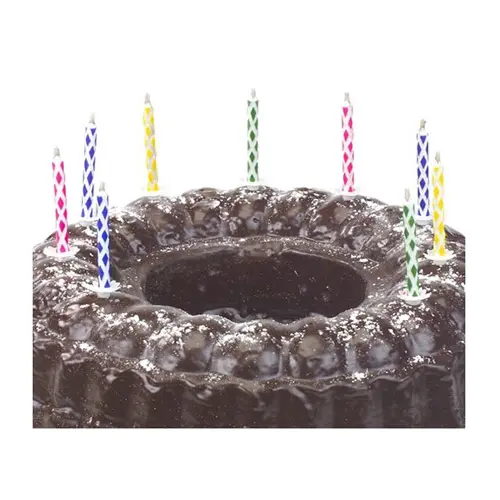 Papstar Magic Candles With Holder 6Cm 10 Pieces - view 3