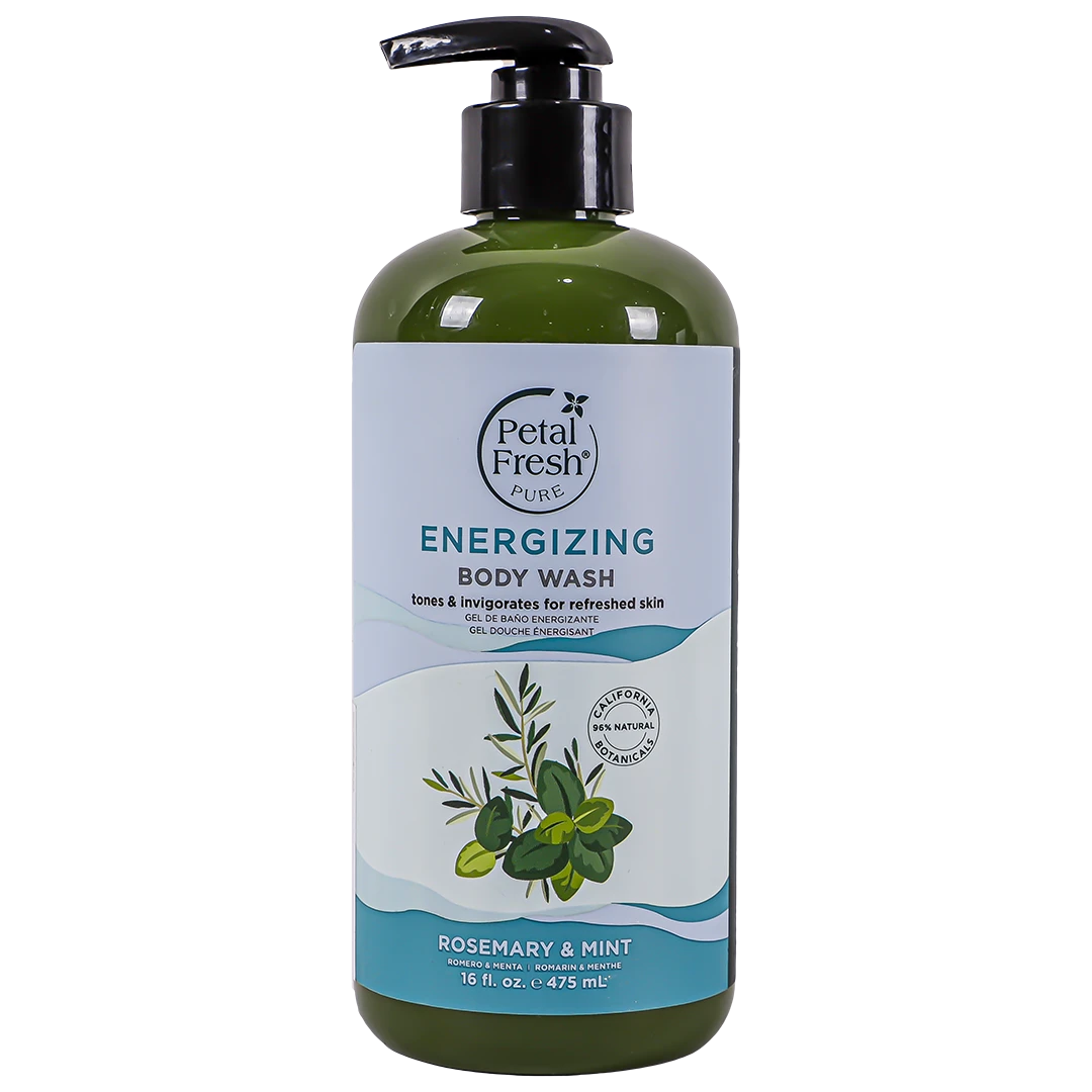 Petal Fresh Pure Rosemary And Mint Bath And Shower Gel 475 ml