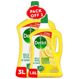 Dettol Lemon Antibacterial Power Floor Cleaner 4.8 L