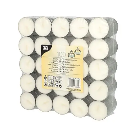 Papstar Tealights 100 Pieces - view 1