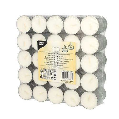 Papstar Tealights 100 Pieces