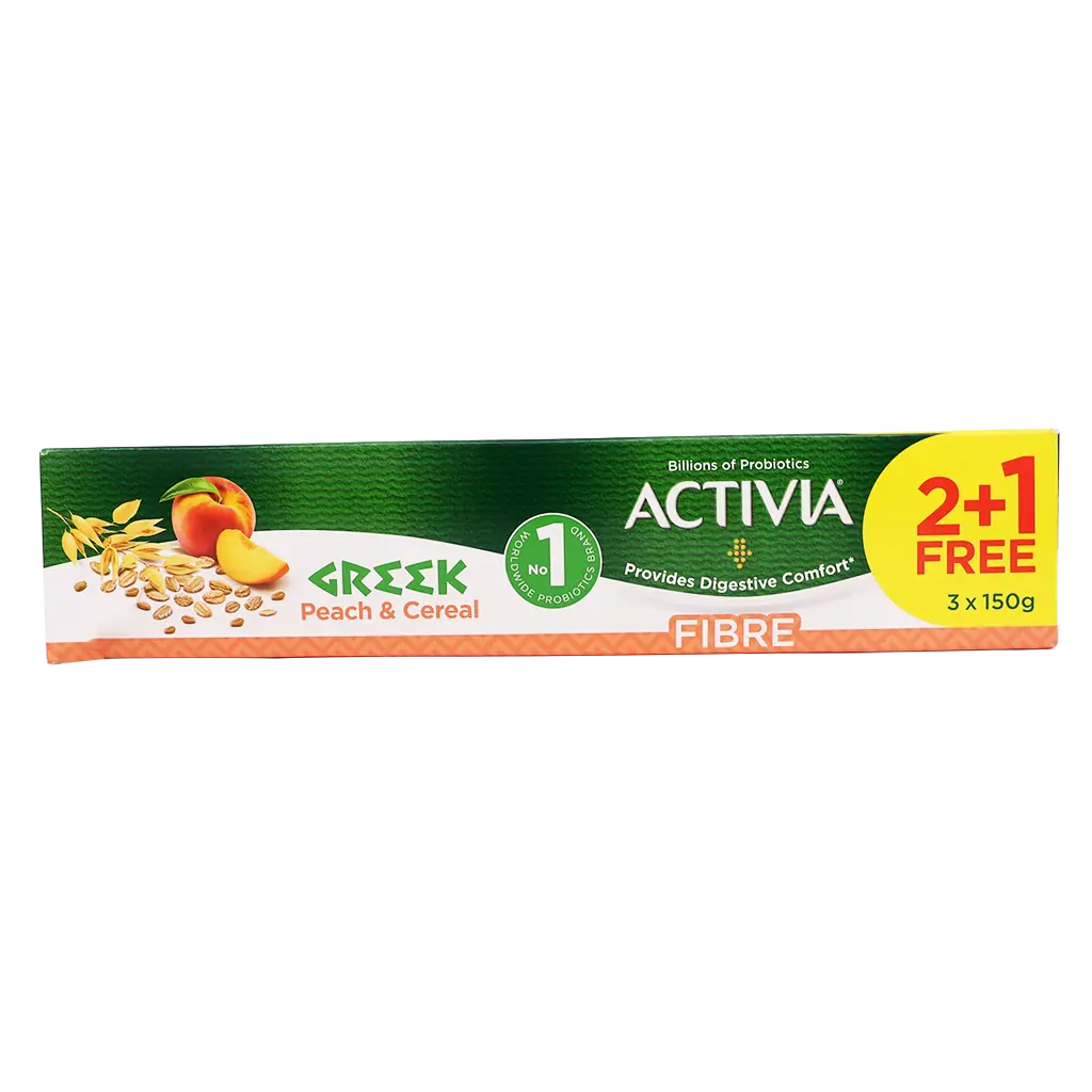 Activia Greek Yoghurt Peach Cereals 3 pcs 150 gm - view 5