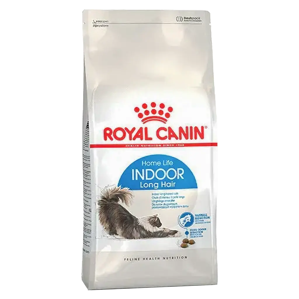 Royal Canin Fhn Indoor Long Hair Feline Breed Nutrition Cat Food 2 kg - view 1