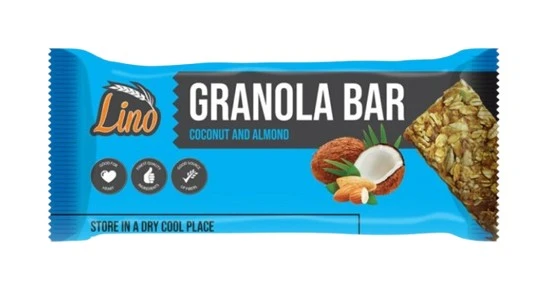 Lino Granola Bar Coconut And Almond 40 Gm