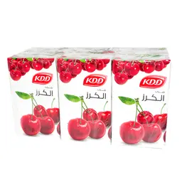 كي دي دي شراب الكرز 6 حبات 250 مل