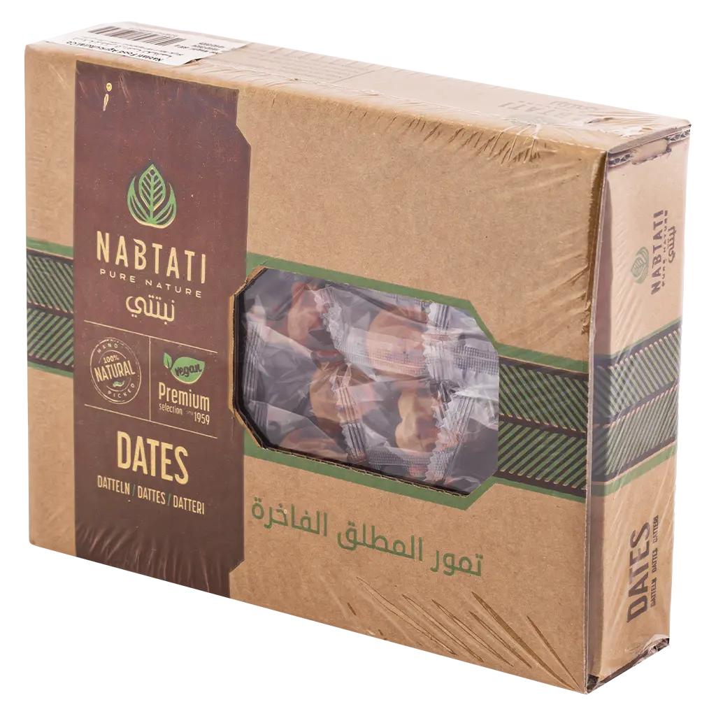 Nabtati Dates Sukkari Mufatal Deluxe Wrapped 600 gm - view 1