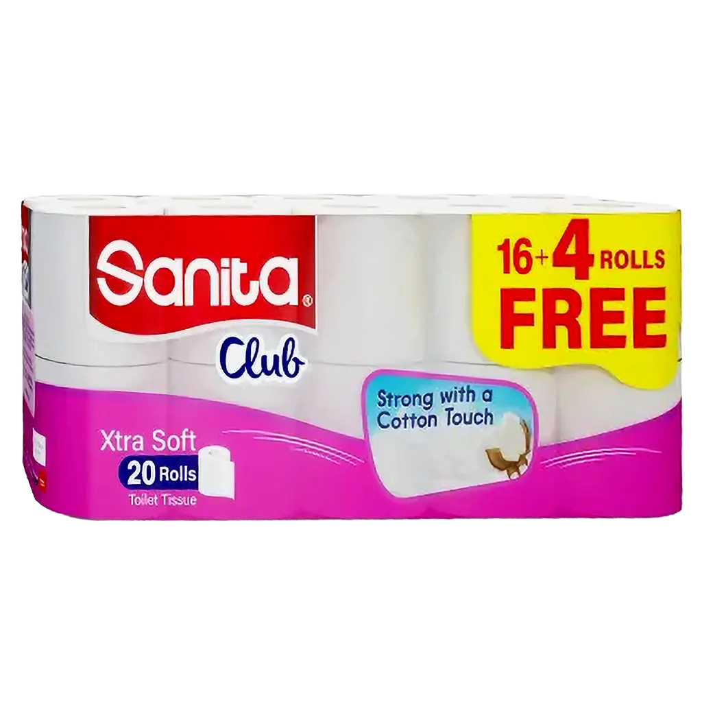 Sanita Club Toilet Paper 8+2 Roll 200 Sheets  - view 1