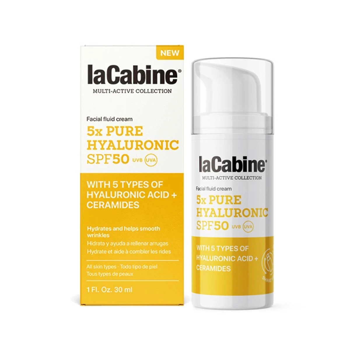 La Cabine Pure Hyaluronic SPF50 30 ml