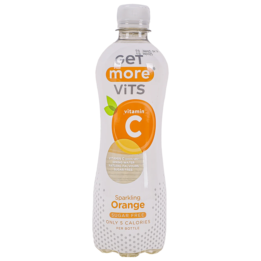 Get More Vites Vitamin C Water Orange Flavor Sugar Free 500 ml