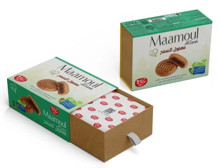 Retaj Maamoul Alsamh Gluten Free Sugar Free 380 gm - view 5