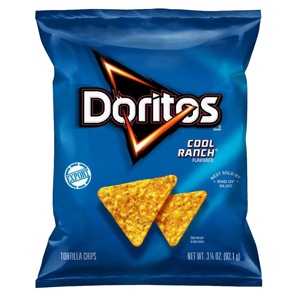 Doritos Tortilla Chips Ranch Flavor 92.1 gm