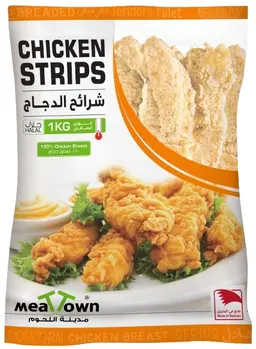 Meat Town Regular Chicken Strips 1 Kg