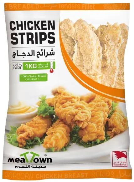 Meat Town Regular Chicken Strips 1 Kg - view 1