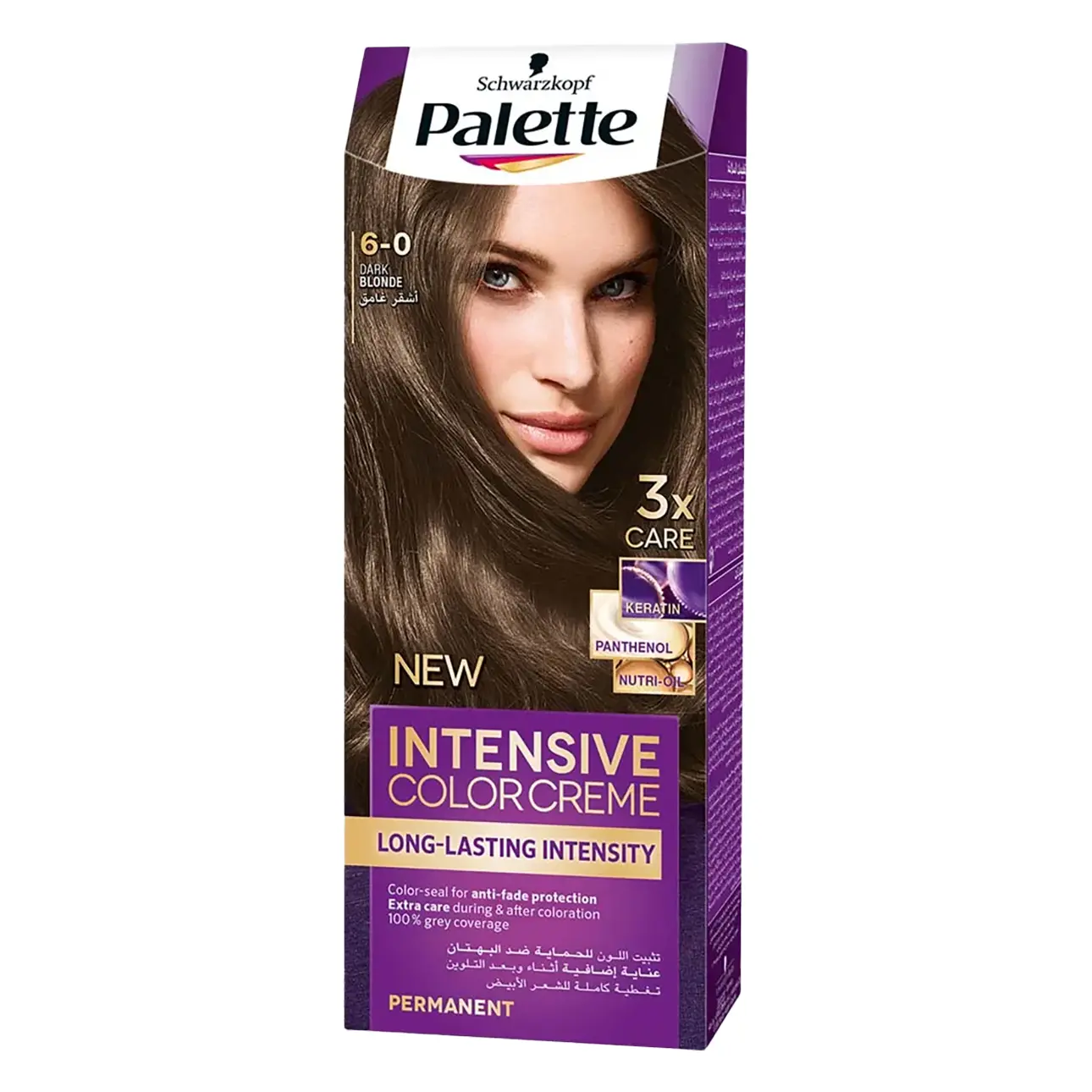 Schwarzkopf Palette Intensive Color Cream  6-0 Dark Blonde - view 1