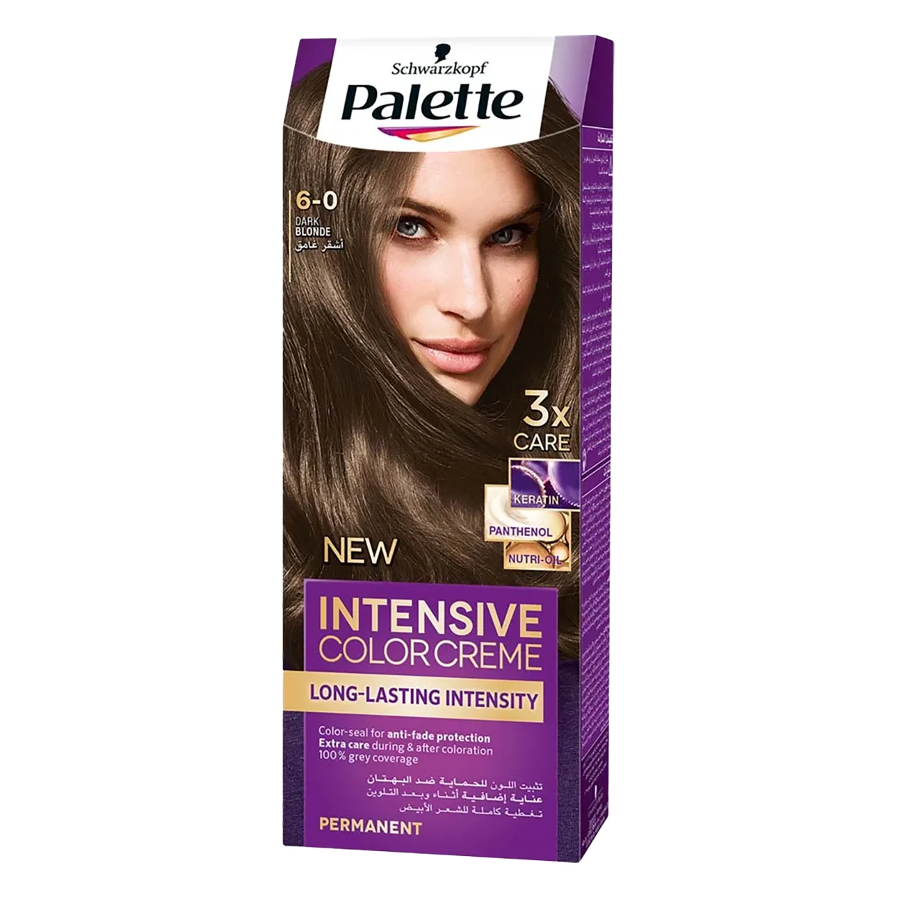 Schwarzkopf Palette Intensive Color Cream  6-0 Dark Blonde