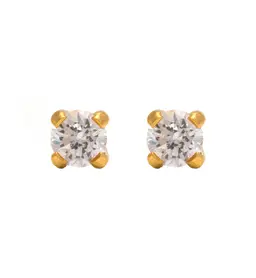 Studex 4mm Cz Tiffany Gold Plated- Ear Piercing Kit