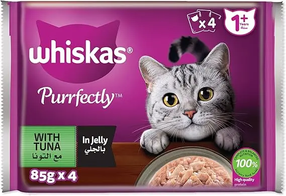 Whiskas Purrfectly Tuna 85GmX4 - view 1