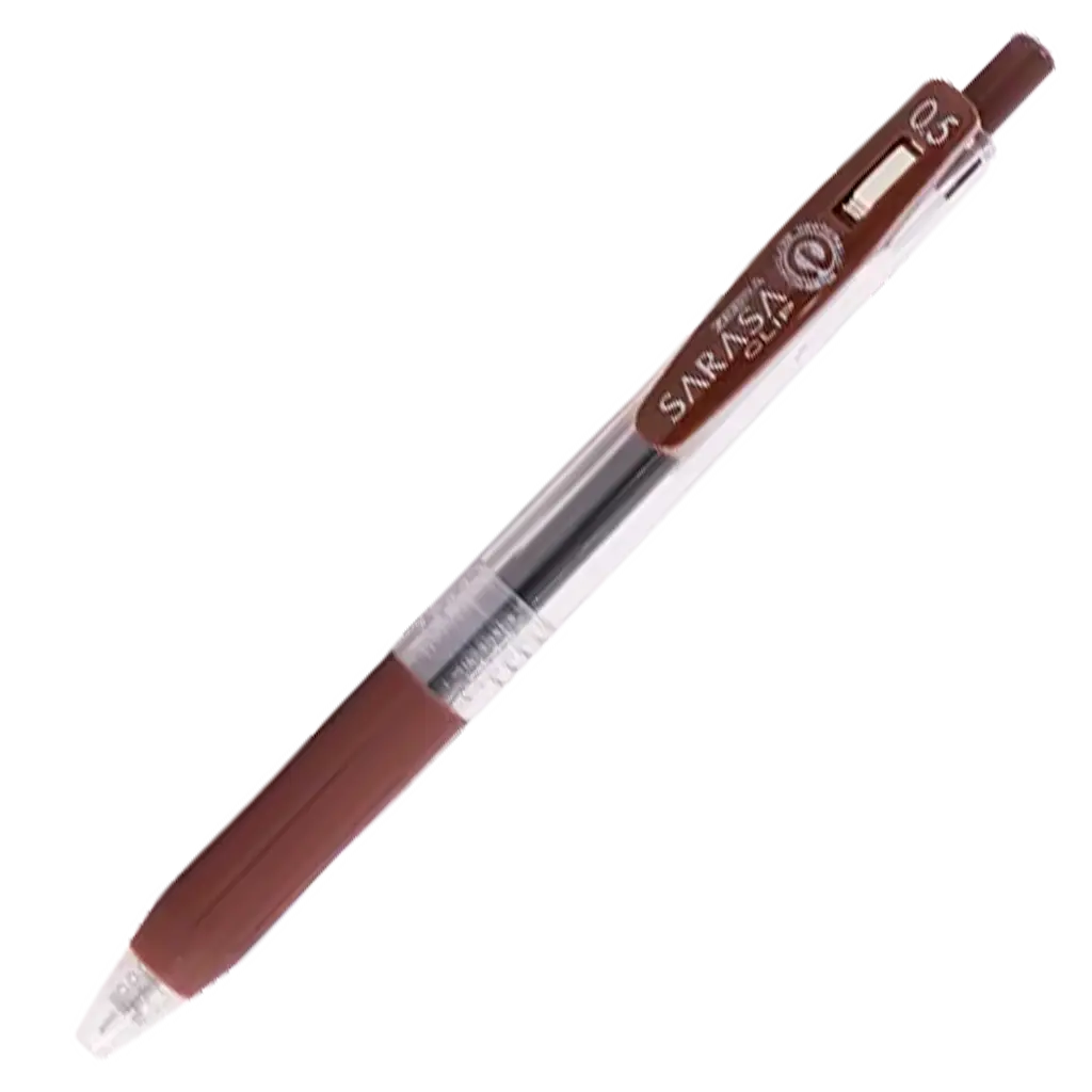 Zebra Pen 0.5 mm Brown color  - view 1