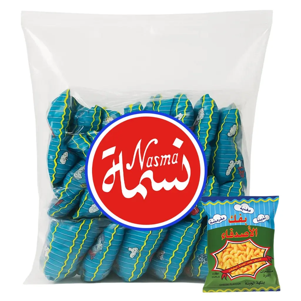 Nasma Friends' Puffs Corn Cheese Flavor 17 Pcs 18 gm - view 1